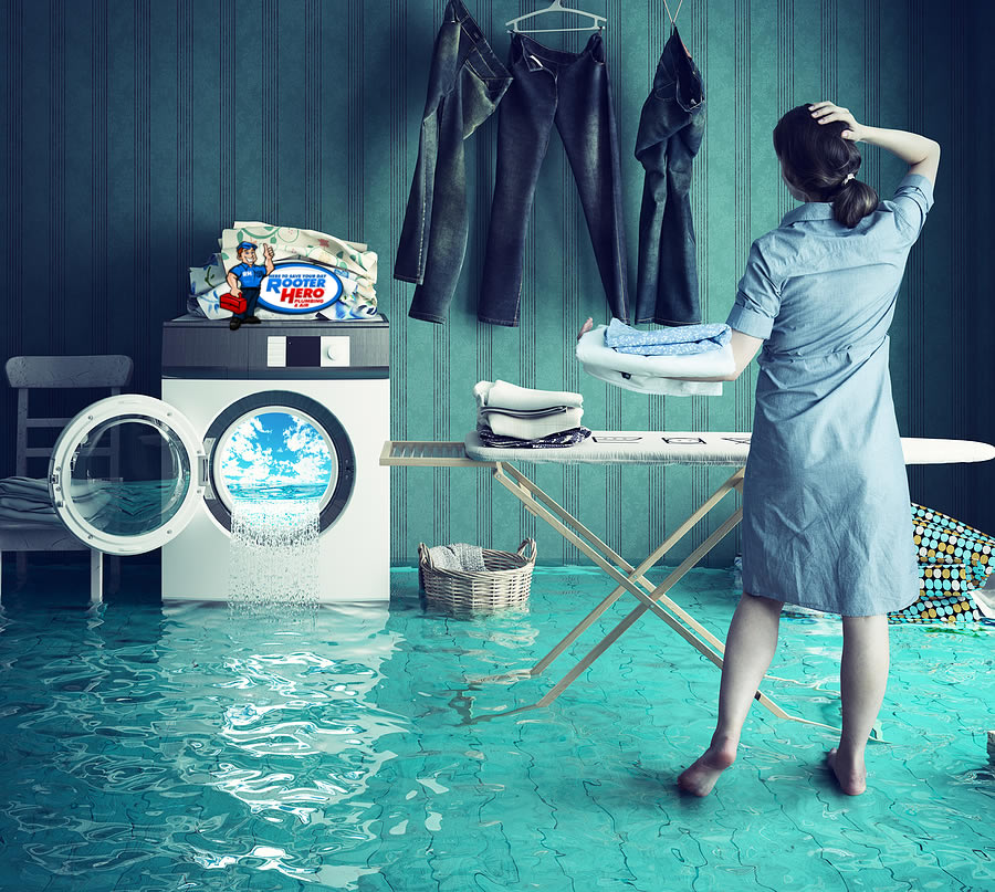 What to Do When Washer Floods Laundry Room | Rooter Hero Plumbing of Mesa